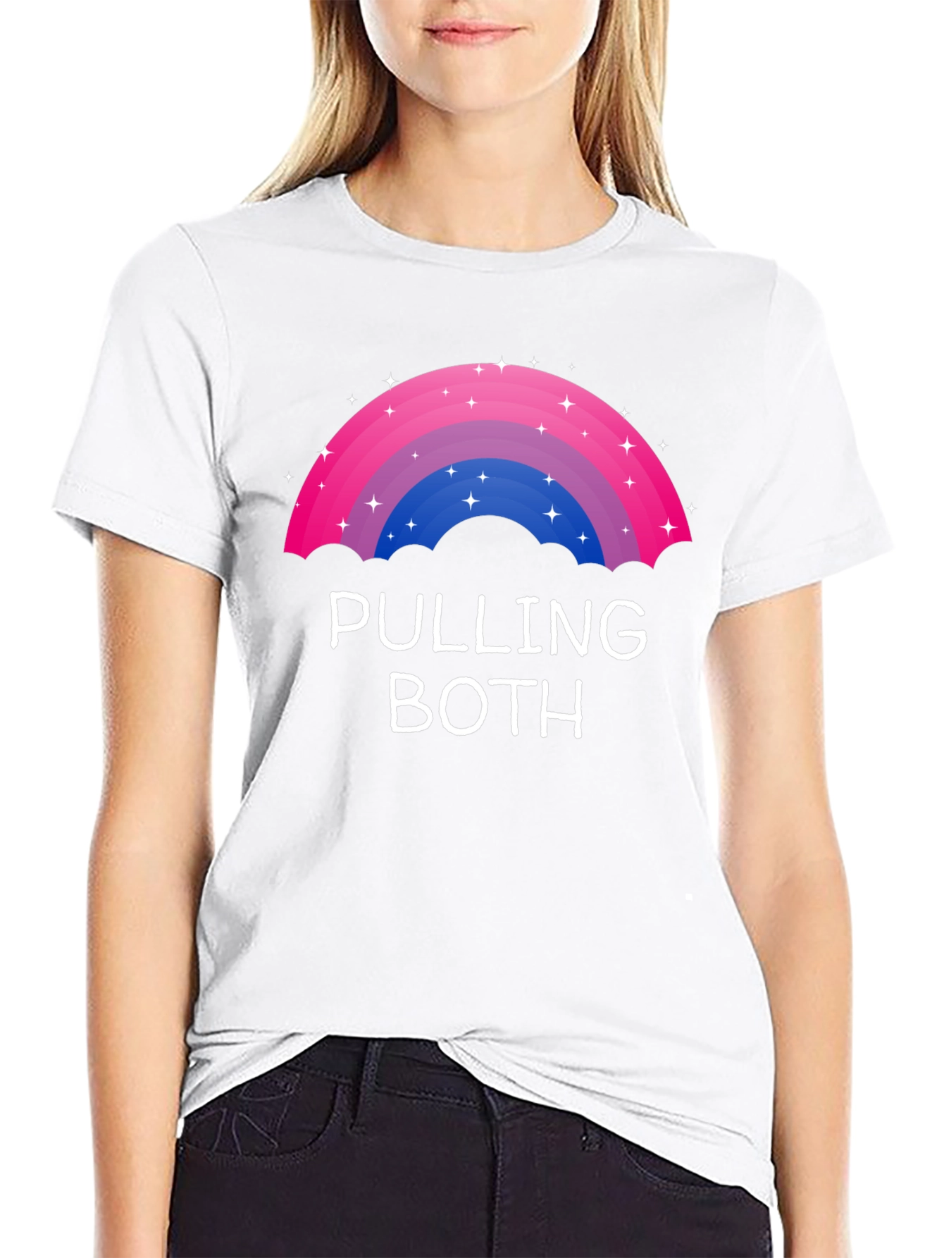 Pulling Both Bisexual Pride T-Shirt