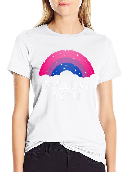 Pulling Both Bisexual Pride T-Shirt