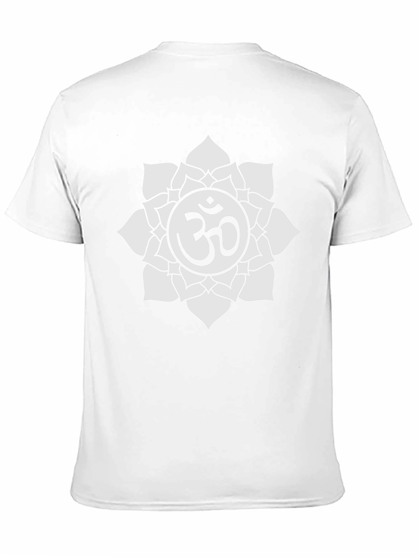 Om Symbol Lotus T-Shirt - Yoga & Meditation