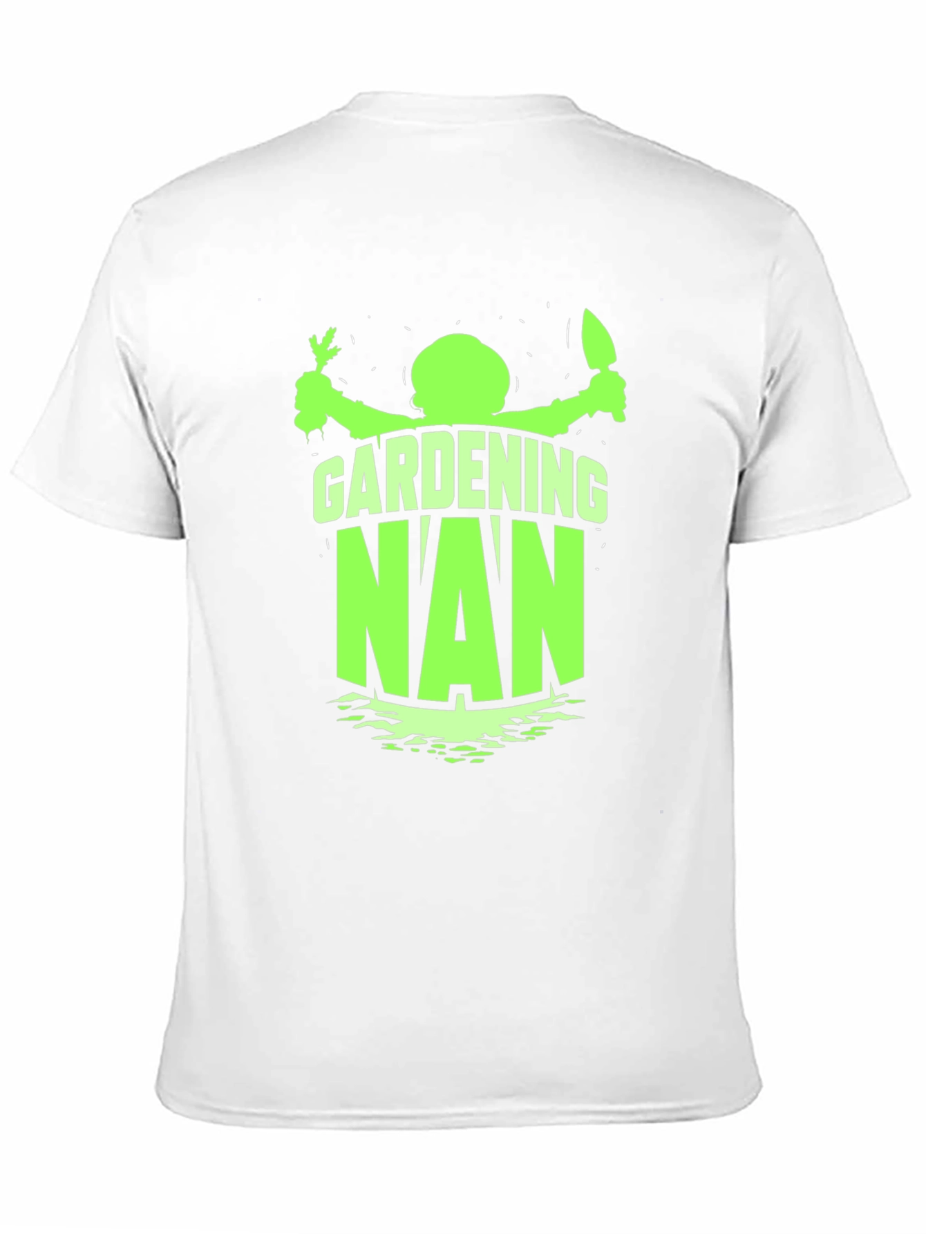 Gardening Nan Black T-Shirt