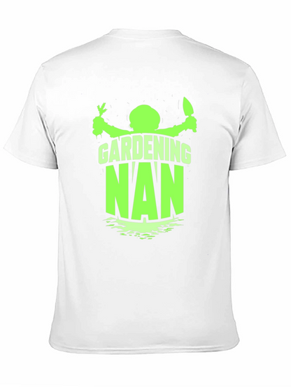 Gardening Nan Black T-Shirt