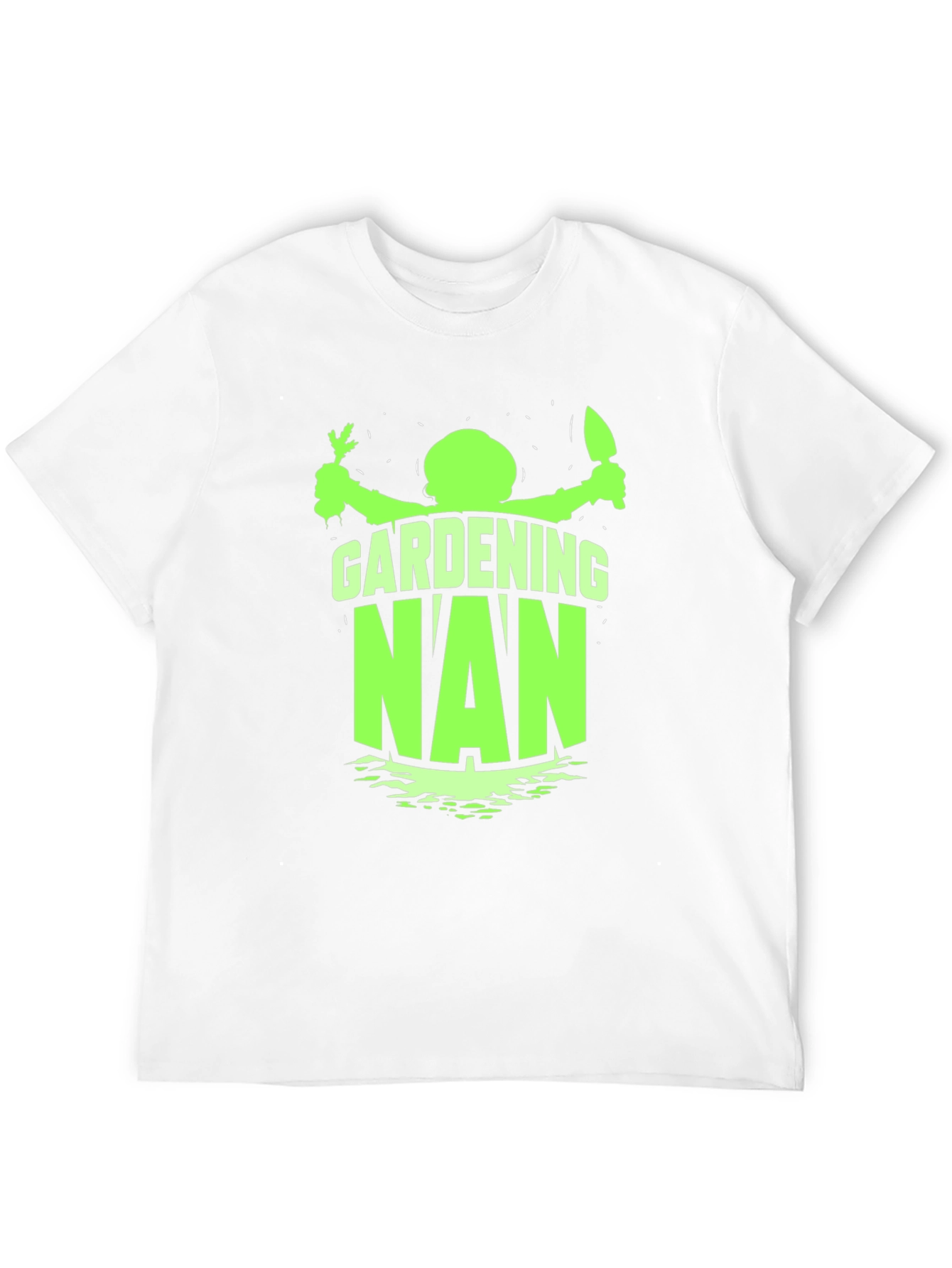 Gardening Nan Black T-Shirt