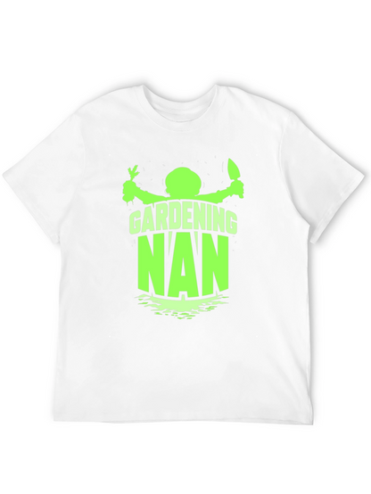 Gardening Nan Black T-Shirt