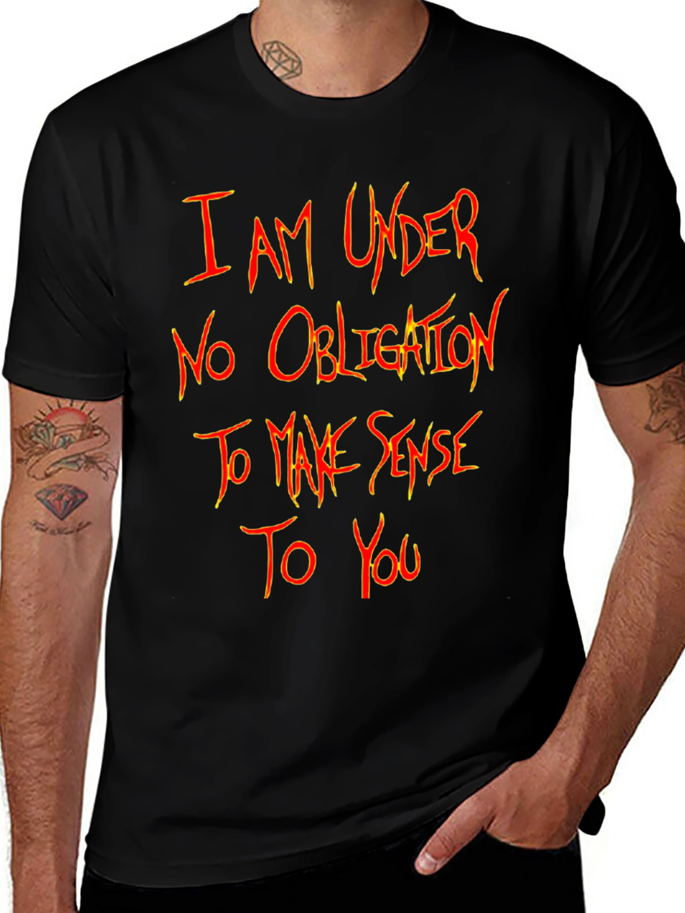 I Am Under No Obligation T-Shirt