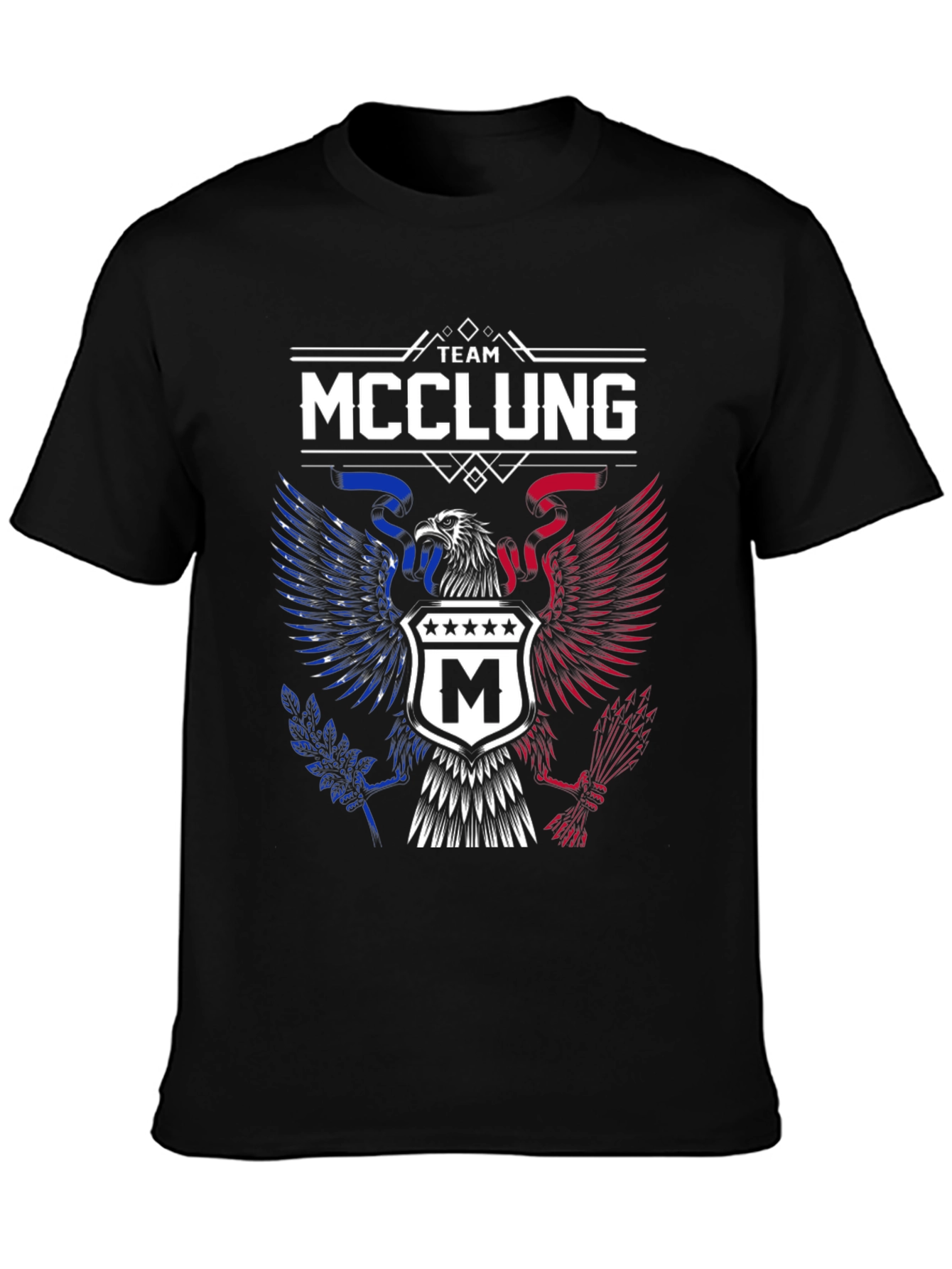 Team McClung Patriotic Eagle T-Shirt