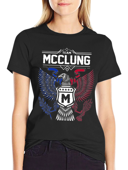 Team McClung Patriotic Eagle T-Shirt