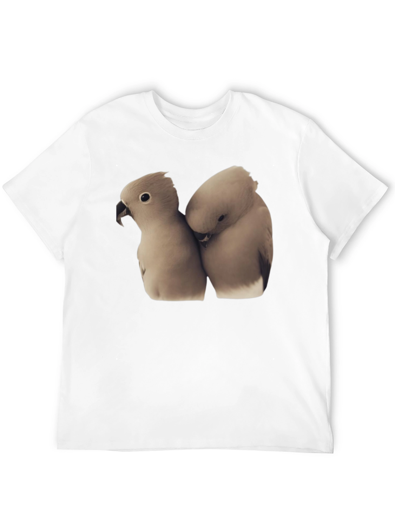 Loving Birds T-Shirt Soft Cotton Tee