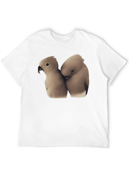 Loving Birds T-Shirt Soft Cotton Tee