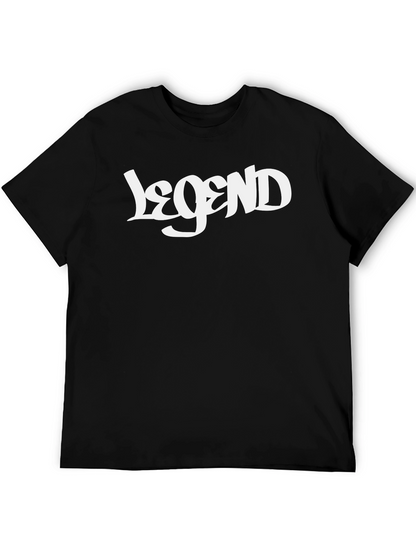 Legend Black T-Shirt - Bold Graphic Tee