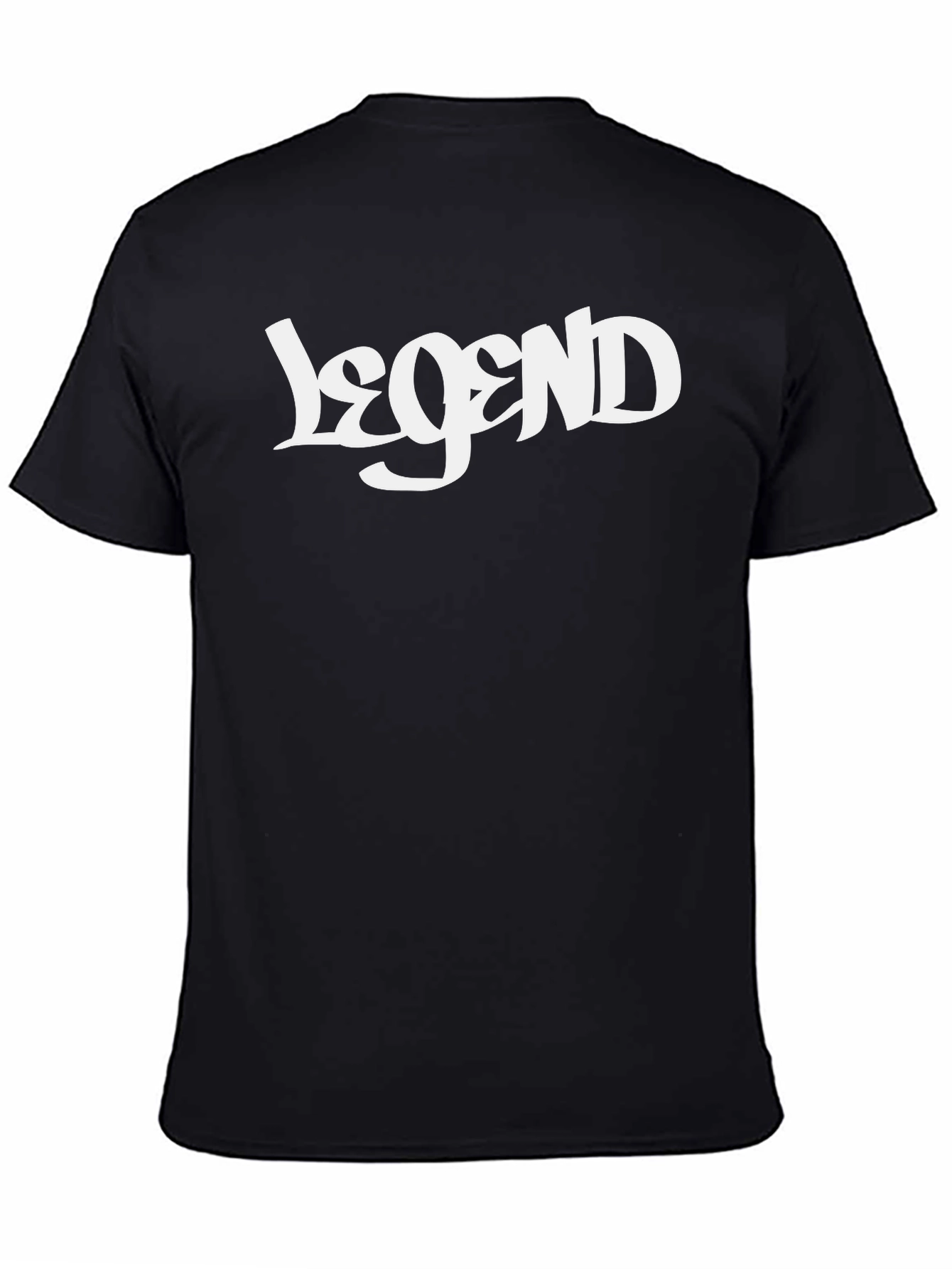 Legend Black T-Shirt - Bold Graphic Tee