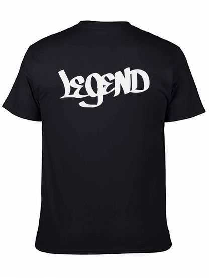 Legend Black T-Shirt - Bold Graphic Tee