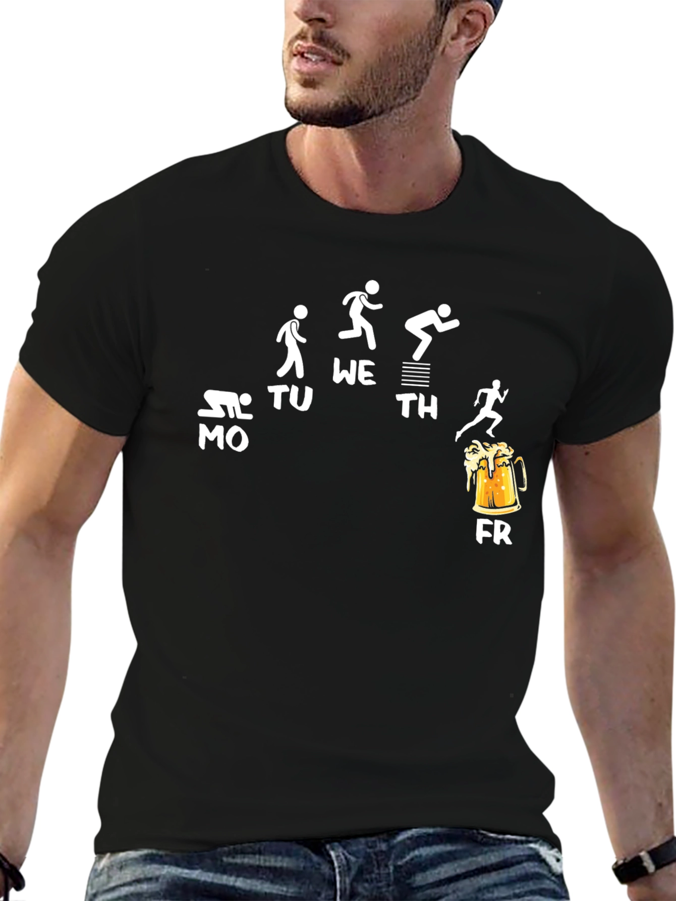 Funny Weekday Beer Run T-Shirt