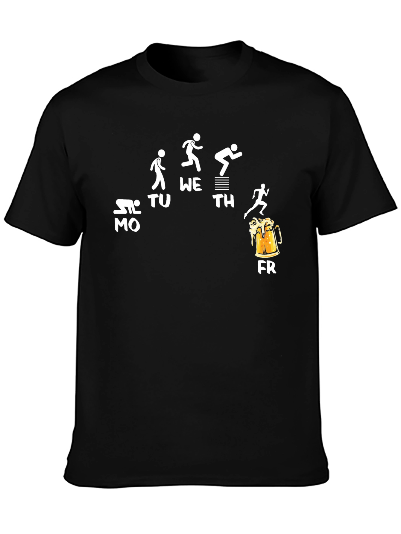Funny Weekday Beer Run T-Shirt