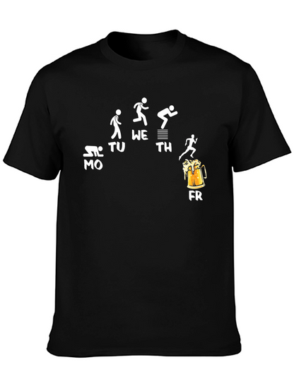 Funny Weekday Beer Run T-Shirt