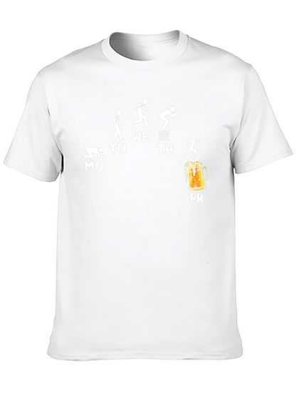 Funny Weekday Beer Run T-Shirt