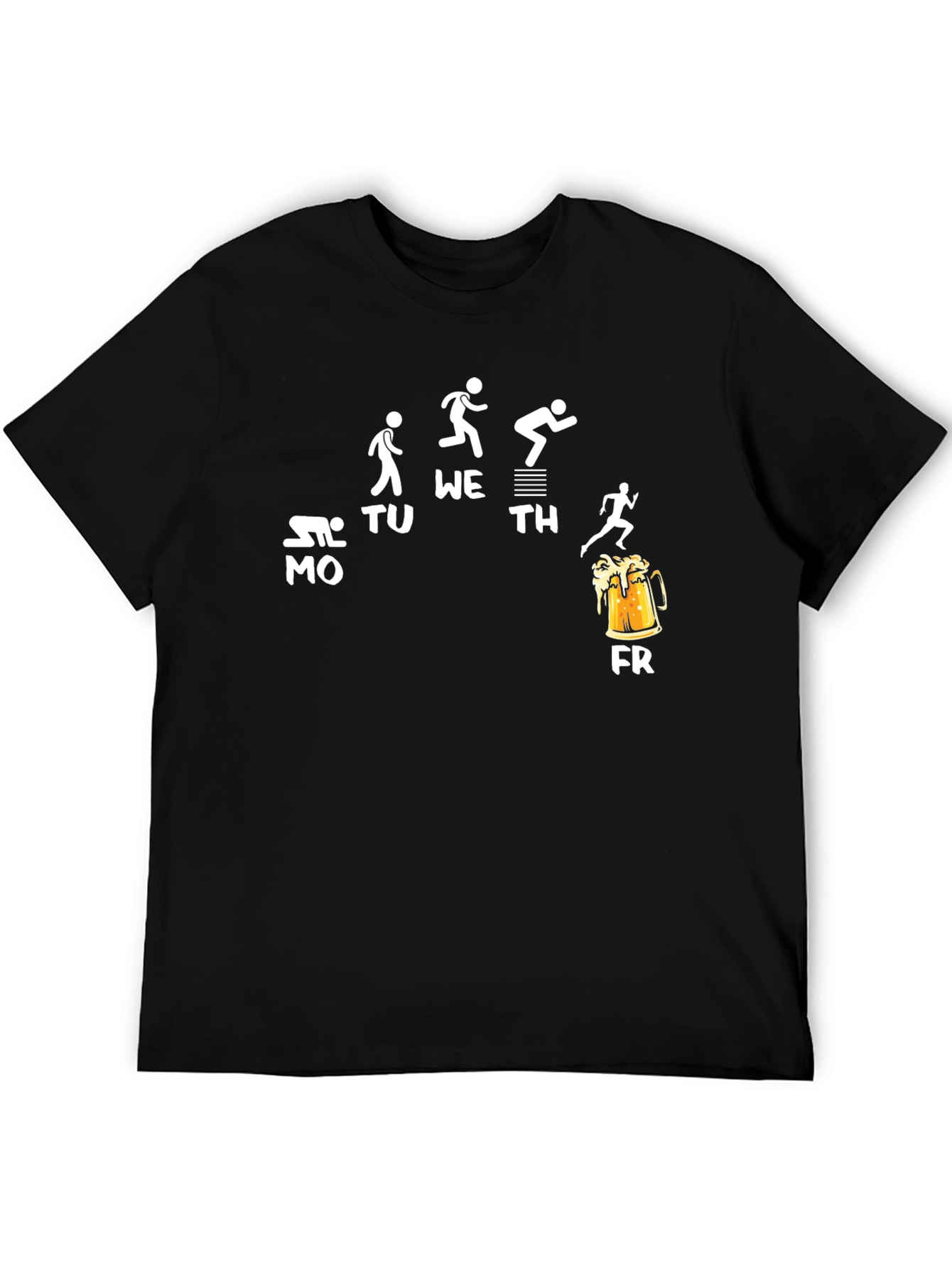 Funny Weekday Beer Run T-Shirt