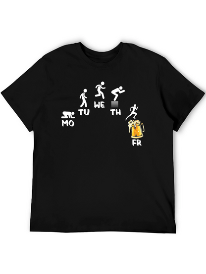Funny Weekday Beer Run T-Shirt
