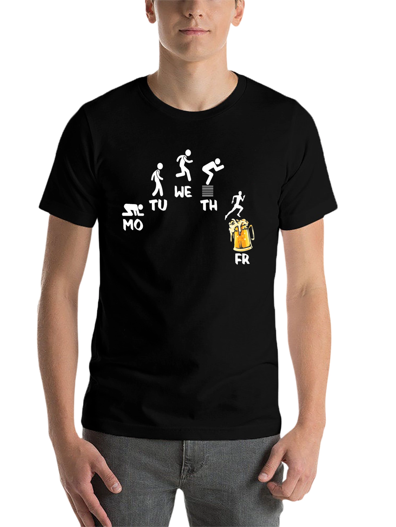 Funny Weekday Beer Run T-Shirt