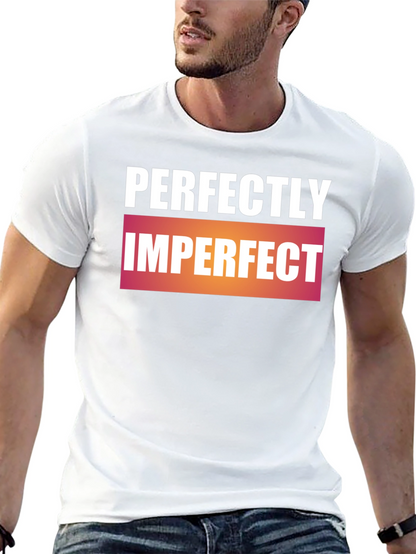 Perfectly Imperfect Graphic Print T-Shirt