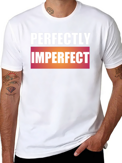 Perfectly Imperfect Graphic Print T-Shirt