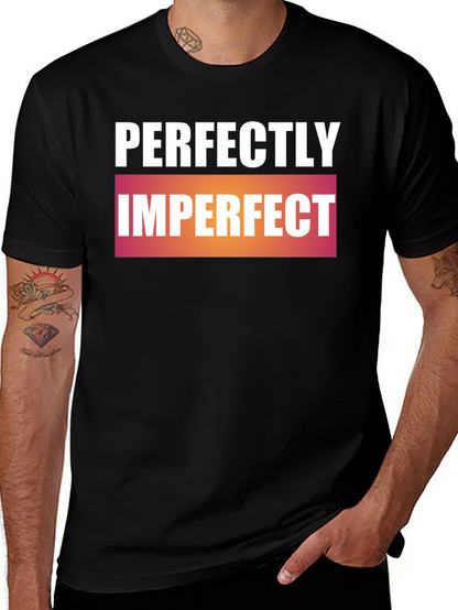 Perfectly Imperfect Graphic Print T-Shirt