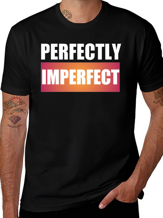 Perfectly Imperfect Graphic Print T-Shirt