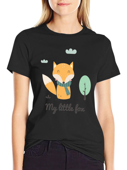 My Little Fox Graphic T-Shirt