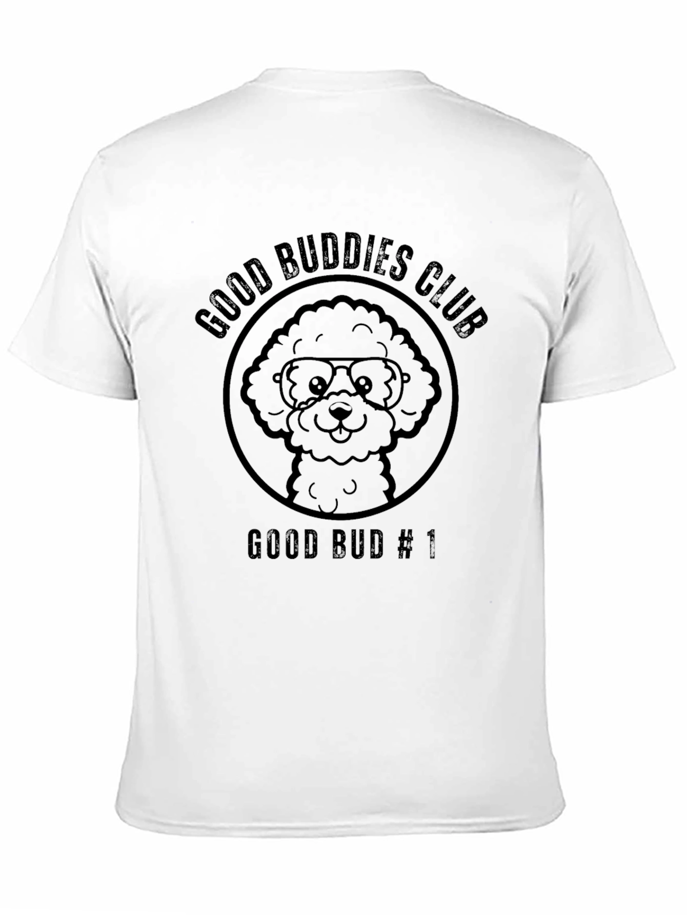 Good Buddies Club Black Graphic Tee