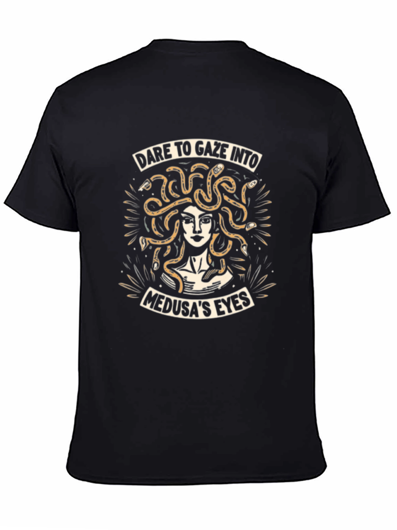 Medusas Eyes Graphic Tee - Dare to Gaze Into