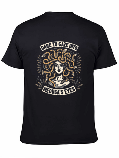 Medusas Eyes Graphic Tee - Dare to Gaze Into