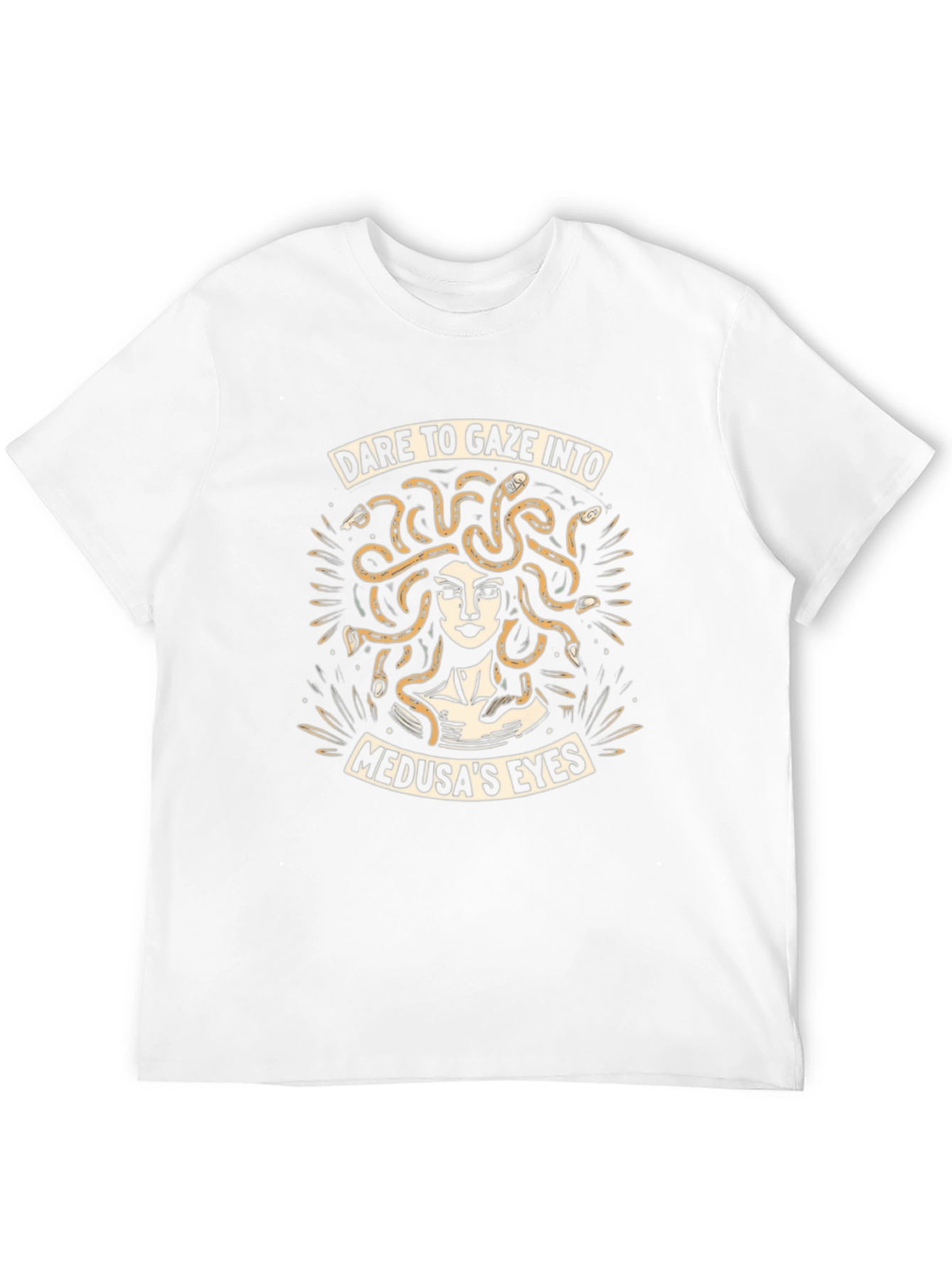 Medusas Eyes Graphic Tee - Dare to Gaze Into