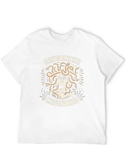 Medusas Eyes Graphic Tee - Dare to Gaze Into
