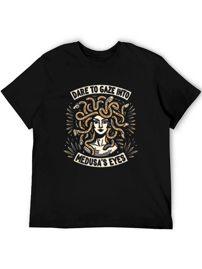 Medusas Eyes Graphic Tee - Dare to Gaze Into