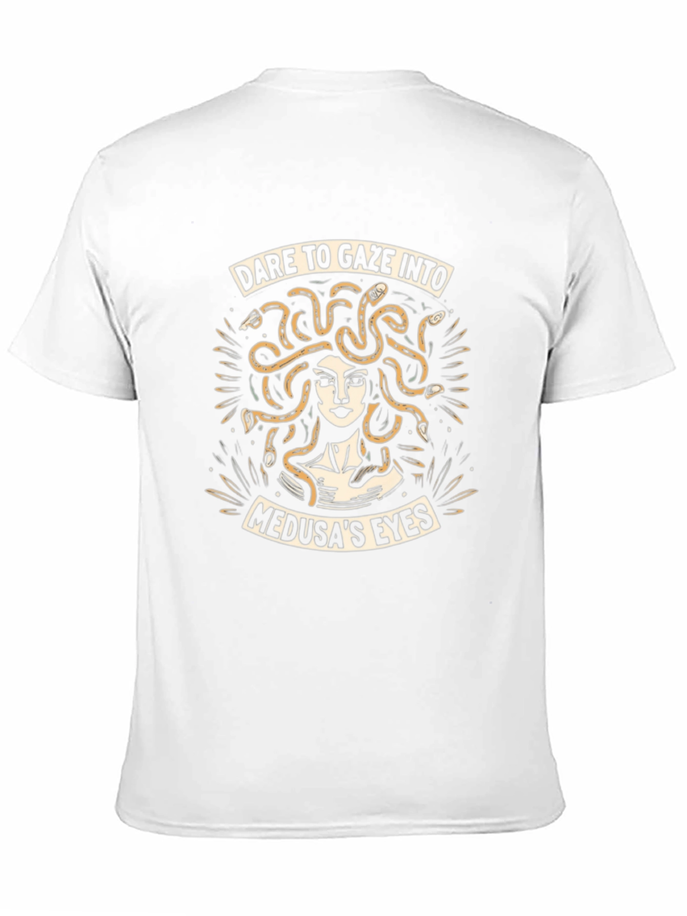 Medusas Eyes Graphic Tee - Dare to Gaze Into