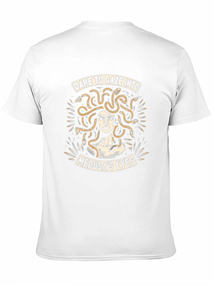 Medusas Eyes Graphic Tee - Dare to Gaze Into