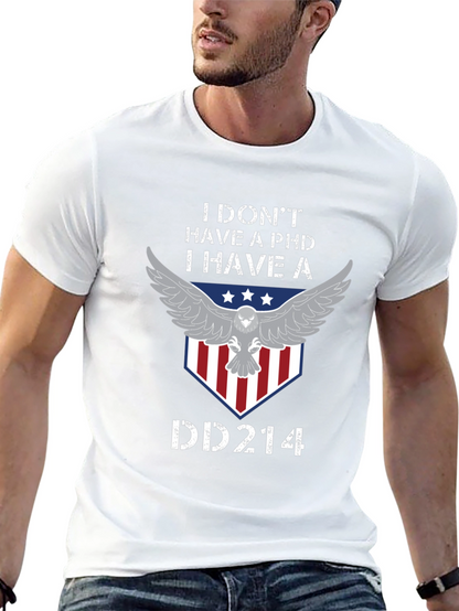 DD214 Graphic T-Shirt - Veteran Pride