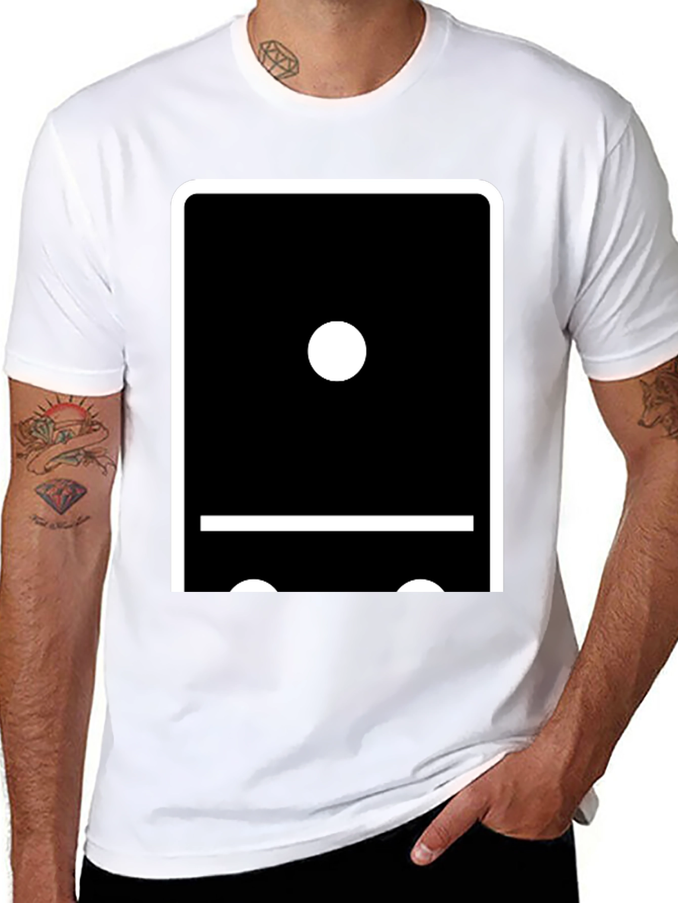 Domino T-Shirt - One Two Graphic Tee