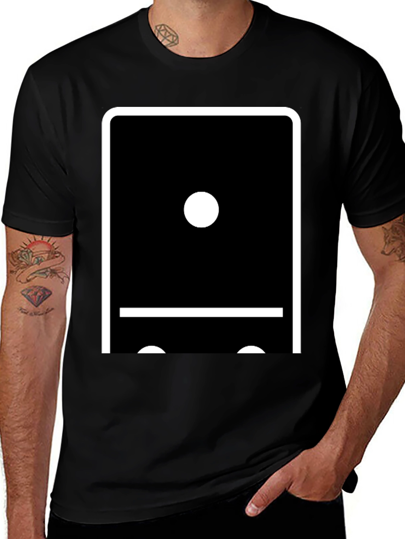 Domino T-Shirt - One Two Graphic Tee