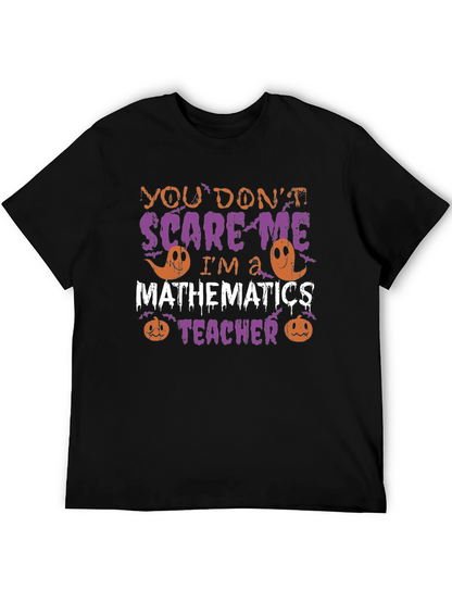 Halloween Math Teacher T-Shirt