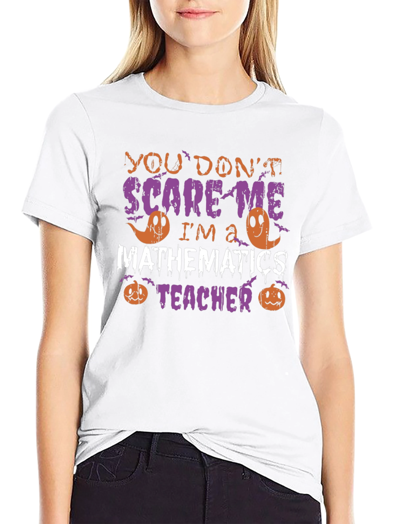 Halloween Math Teacher T-Shirt