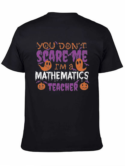 Halloween Math Teacher T-Shirt