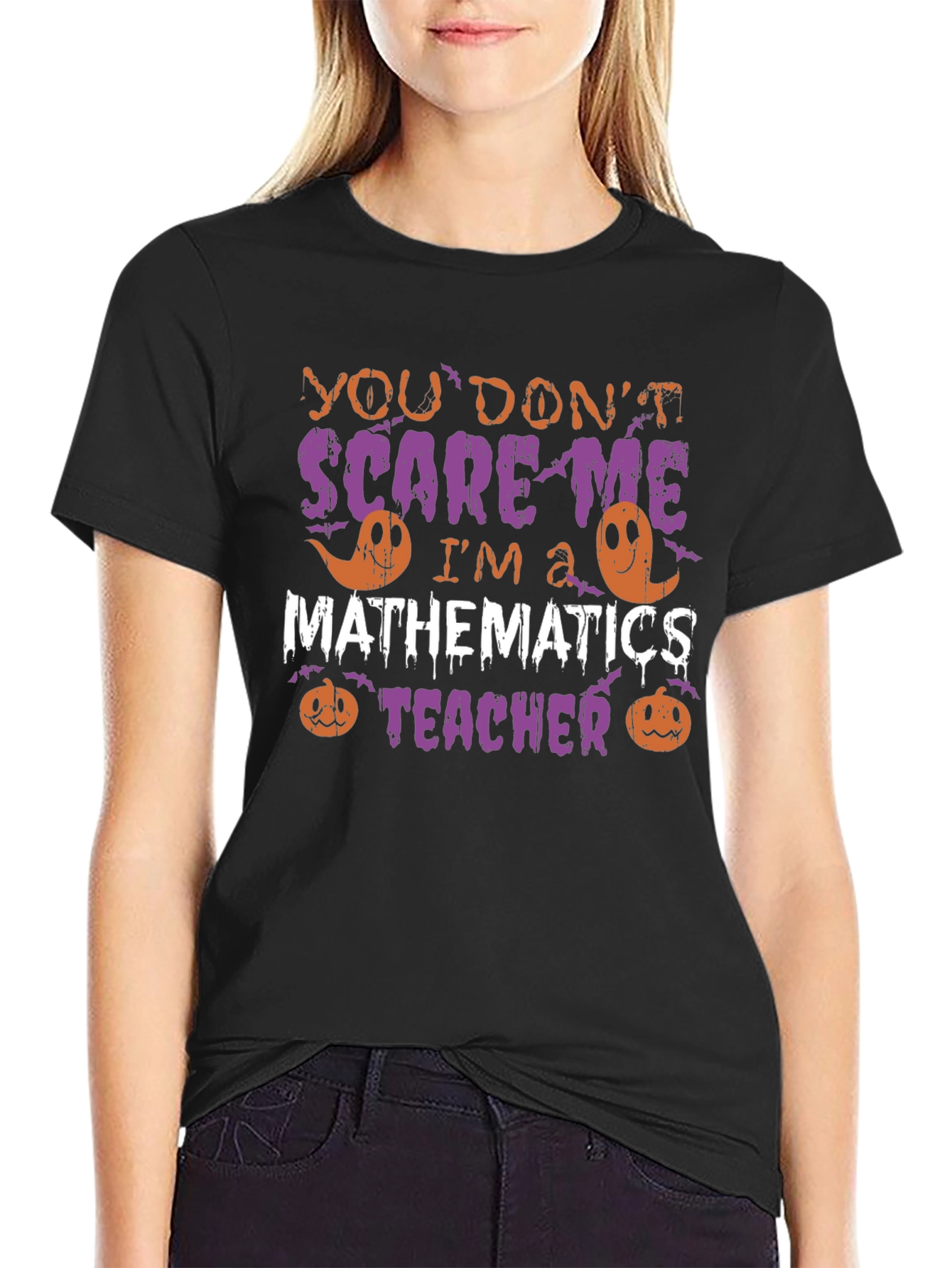 Halloween Math Teacher T-Shirt