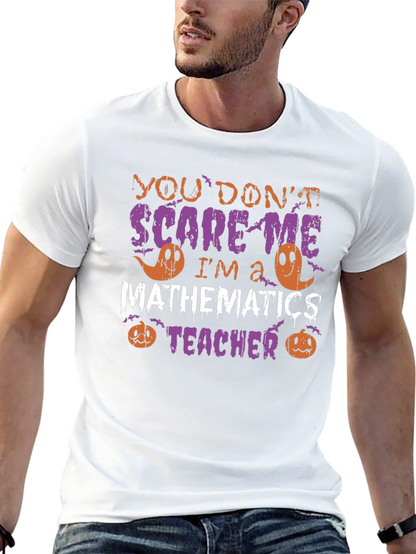 Halloween Math Teacher T-Shirt