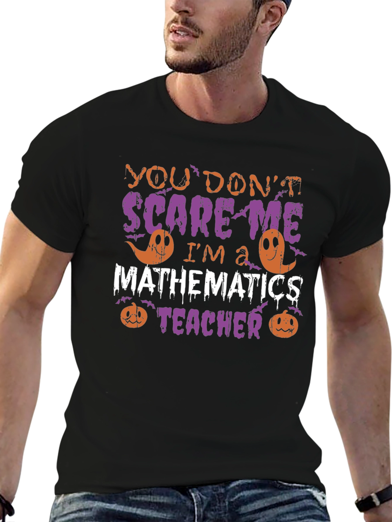 Halloween Math Teacher T-Shirt