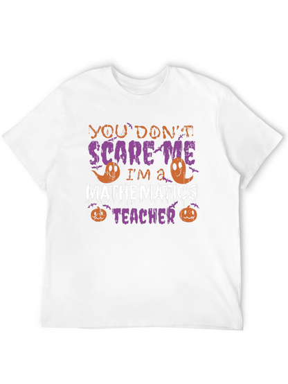 Halloween Math Teacher T-Shirt
