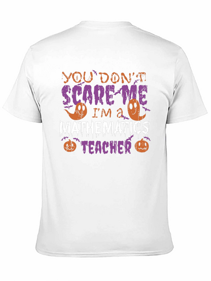 Halloween Math Teacher T-Shirt