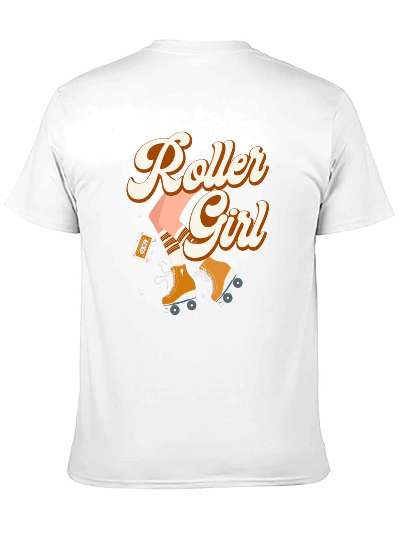 Retro Roller Girl T-Shirt