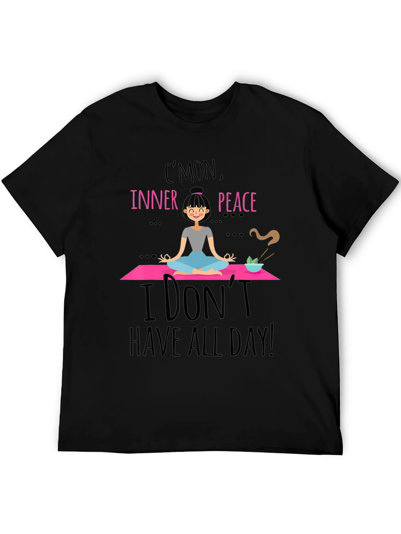 Inner Peace T-Shirt - Yoga Humor Tee