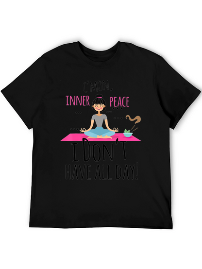 Inner Peace T-Shirt - Yoga Humor Tee