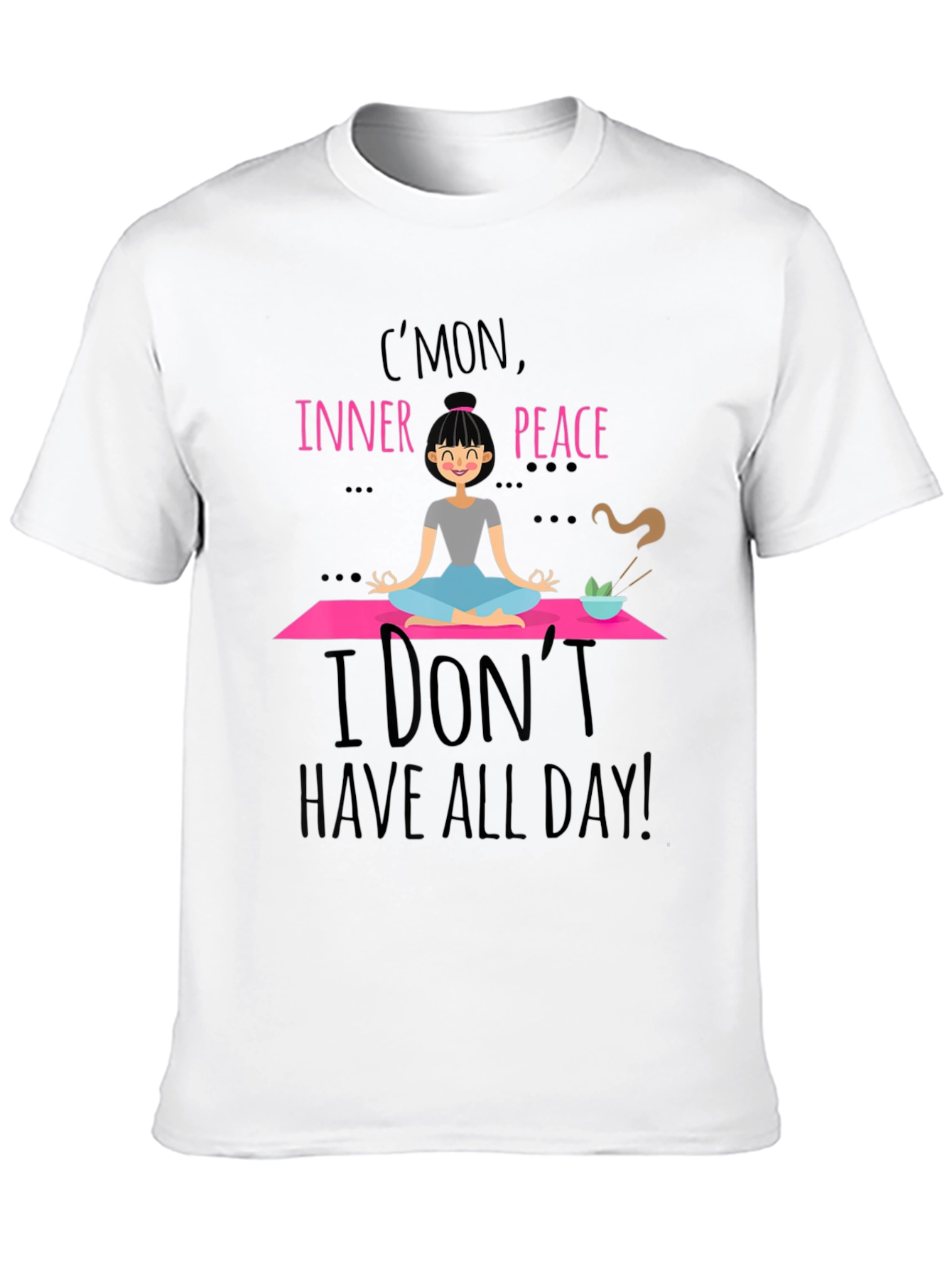 Inner Peace T-Shirt - Yoga Humor Tee